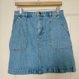 APC denim short skirt